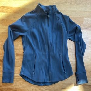 Athleta Ribbed Zip Up